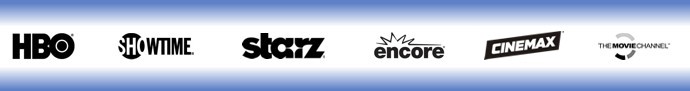 HBO Showtime Starz Encore Cinemax THC