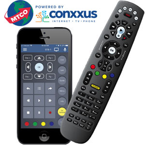 TV features apps and remote